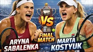 Aryna Sabalenka vs Marta Kostyuk Highlights | WTA BRISBANE 2025