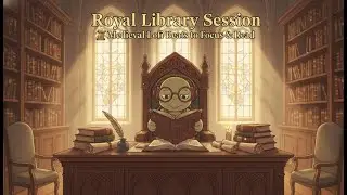 Royal Library Session 📜 Medieval Lofi Beats to Focus & Read