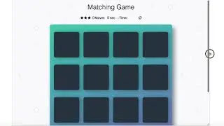 responsive memory game site