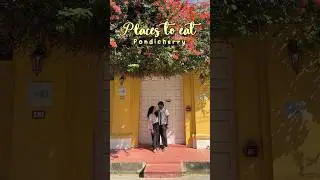 Places to eat in pondicherry #pondicherry #pondy #placestoeat #food #dessert #couple #date #foodie
