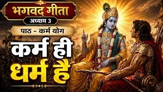 Bhagavad Gita 3rd Chapter | Karma Yog | Peaceful Sanskrit Recitation | Clear and Complete Chanting