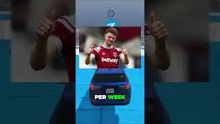 You Won't Believe Declan Rice His Contract At Arsenal! #shorts #football