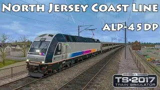 North Jersey Coast Line - ALP-45 DP | Ocean Spray ►Train Simulator 2017