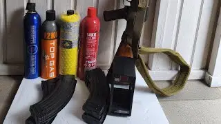 GHK AKM V3. Test on different gases and bb's