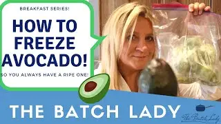 How to freeze Avocado