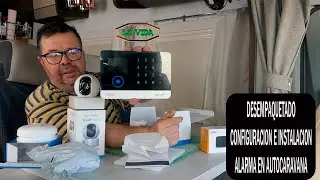 DESEMPAQUETADO, CONFIGURACION E INSTALACION ALARMA EN AUTOCARAVANA