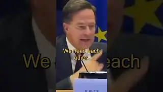 Марк Рютте унижает Европу #консервативный #политика #шорты