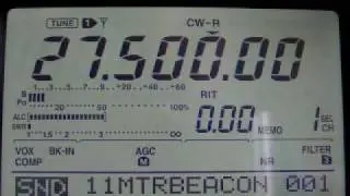 11 meter beacon 27MHzDX