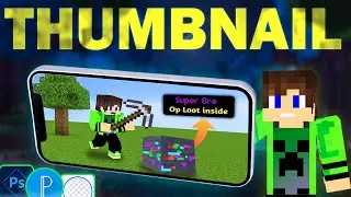 Create Professional Minecraft Thumbnails On Mobile | Complete Guide (Hindi)
