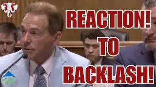 Saban at Capitol Hill: REACTION to BACKLASH!