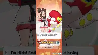 Hilda & Grapploct Pull #pokemonmasters #hilda #pokemon #grapploct