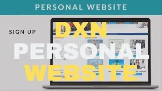 How to activate DXN Personal Website
