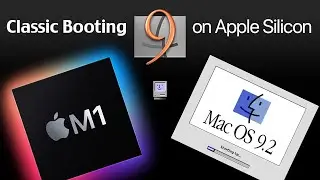 Mac OS 9.2.2 booting on Apple Silicon