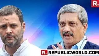 Goa's Chief Minister Manohar Parrikar Exposes Rahul Gandhi's Lies With A Stinging Letter