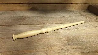 Turning a Tulip Wand