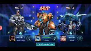 ShellFire MOBA Classic Mode Using Character Downey & Spanky Soldier