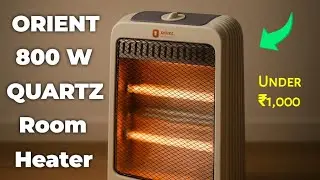 Orient Electric Stark Quartz Room Heater🔥800 W Low Power Consumption🔥