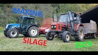 Silage 2019 [New Holland T4030 & Zetor 7011/2511]