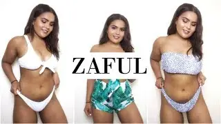 ZAFUL SUMMER SWIMWEAR TRY ON HAUL 2018 | Cynthia Royer