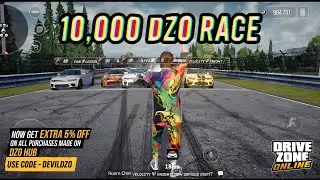 10,000 DZO Race | Drive Zone Online: Devil's Den Discord Members Race POT Price 10,000 DZO !!