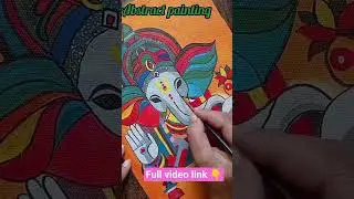 new year special painting #art #reels #viral #artist #trending #drawing #shorts #abstractart #ganesh