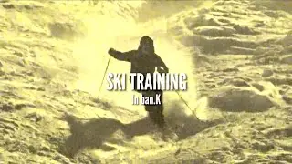 【Ski training】さっぽろばんけいスキー場の最大斜度30°の名コース「スラバン」でボコボコトレーニング