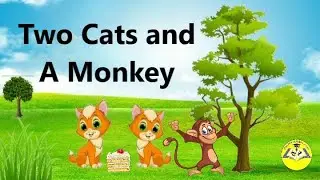 The two cats and a monkey story l short story in English | ilmhasilkaro | Story writing
