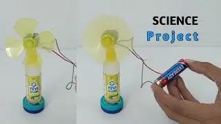 Science Project For class 8 Dc Motor Fan