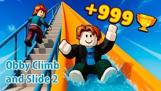 Roblox Obby Climb and Slide 2 Gameplay 😱 | 999+ Levels Challenge | Funny Moments #gameplay #gaming