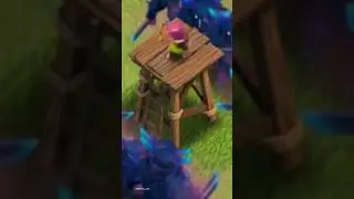 WTF ! Moment ever on clash of clans 💀🥶 #watchtillend #clashofclans #wtfmoment #strategy #shorts