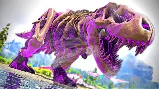 We've Tamed the Skeletal Rex, but How Strong Is It?! | ARK MEGA Modded #32