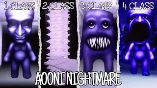 AOONI Nightmare: Classes 1 to 4 - Full Walkthrough