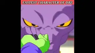 Top 4 Fastest characters of dragon ball z? ||goku नहीं है! ||#dbz #goku #dbs #dragonball #shorts