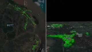 Side by side simulation of CoVid19 propagation in two case studies