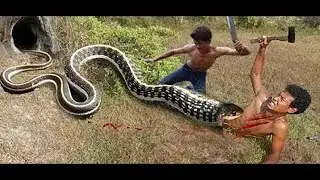 Easy Snake Trap   Build Underground Python Trap Make From PVC  New Technique Of Snake Trap