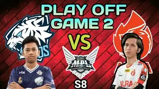 Claude Wann Mid LINER di Tunjukan!! Game 2 EVOS Legend VS Aura Fire PlayOff MPL SEASON 8 DAY 1
