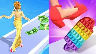 Run Rich 3D Vs Tippy Toe - All Levels Gameplay Android IOS Ep1