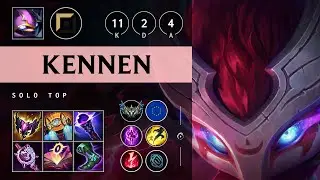 Kennen Top vs Rumble: Dominating - EUW Challenger Patch 14.24