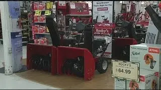 Tips for buying a snow blower