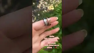 ✨💍 Moissanite Couple Edition Smart Rings &mdash; where love and tech shine together!