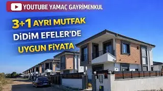 Didim Efeler’de 260 m2 Havuzlu Otoparklı Kelepir Fiyata Fırsat Villa 