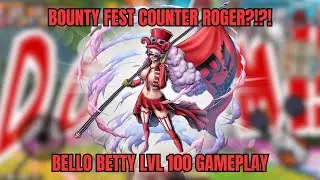 Counter Ex Roger dengan Defender Bounty Fest! - Bello Betty lvl 100 Gameplay - One Piece Bounty Rush