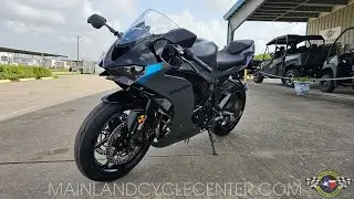 2025 KAWASAKI ZX-6R 636 WALK-AROUND IN METALLIC MATTE DARK GRAY / EBONY