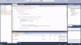 Windows Forms Copy Move Delete Application Part 1