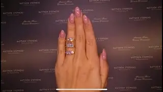 Three Three-Stone Diamond Ring Medley
