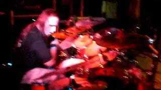 Icanraz (Abused Majesty) - 'Immortality Crusade pt. I & II' - live drum cam