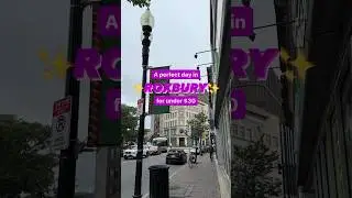 🤑 A perfect day in Roxbury for under $30