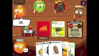 Exploding Kittens Netflix Gameplay 2 Cuddles