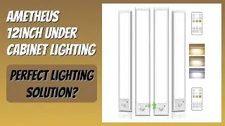 REVIEW (2026): AMETHEUS 12inch Under Cabinet Lighting. Features