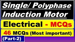 Single phase induction motor electrical engineering | Polyphase induction motor | Part-2